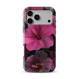 Midnight Hibiscus - Tough MagSafe iPhone Cover