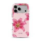 Pink Lily Bloom - Tough MagSafe iPhone Cover