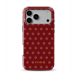 VYIR Signature Flowers, Passion Red - Tough MagSafe iPhone Cover