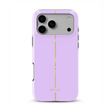 VYIR Signature Golden Line, Lavender Purple - Tough MagSafe iPhone Cover