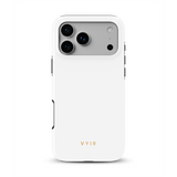 VYIR Signature Solid Colors, White - Tough MagSafe iPhone Cover