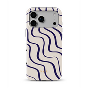 Swirl Lines, Old Money - Shockproof Phone Case - VYIR