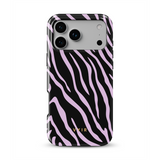 Zebra Luxe, Lyserød - Tough MagSafe iPhone Cover