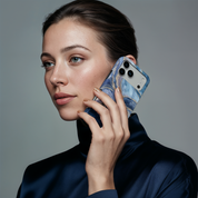 Golden Luxe Marble Blue - Shockproof Phone Case - VYIR