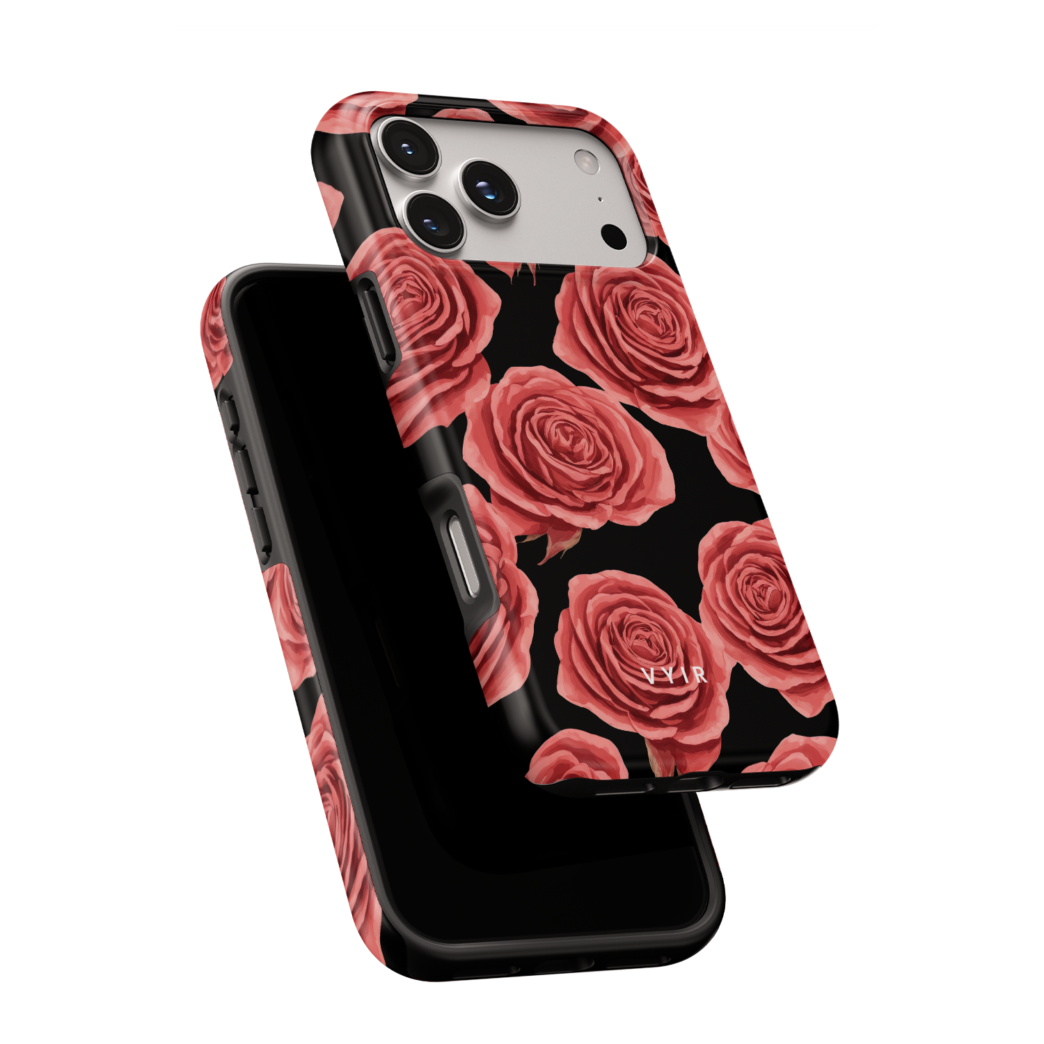 Crimson Rose - Shockproof Phone Case - VYIR