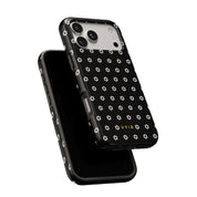 VYIR Signature Flowers, Dark Grey - Shockproof Phone Case - VYIR