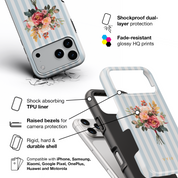Have Flowers, Light Blue - Shockproof Phone Case - VYIR