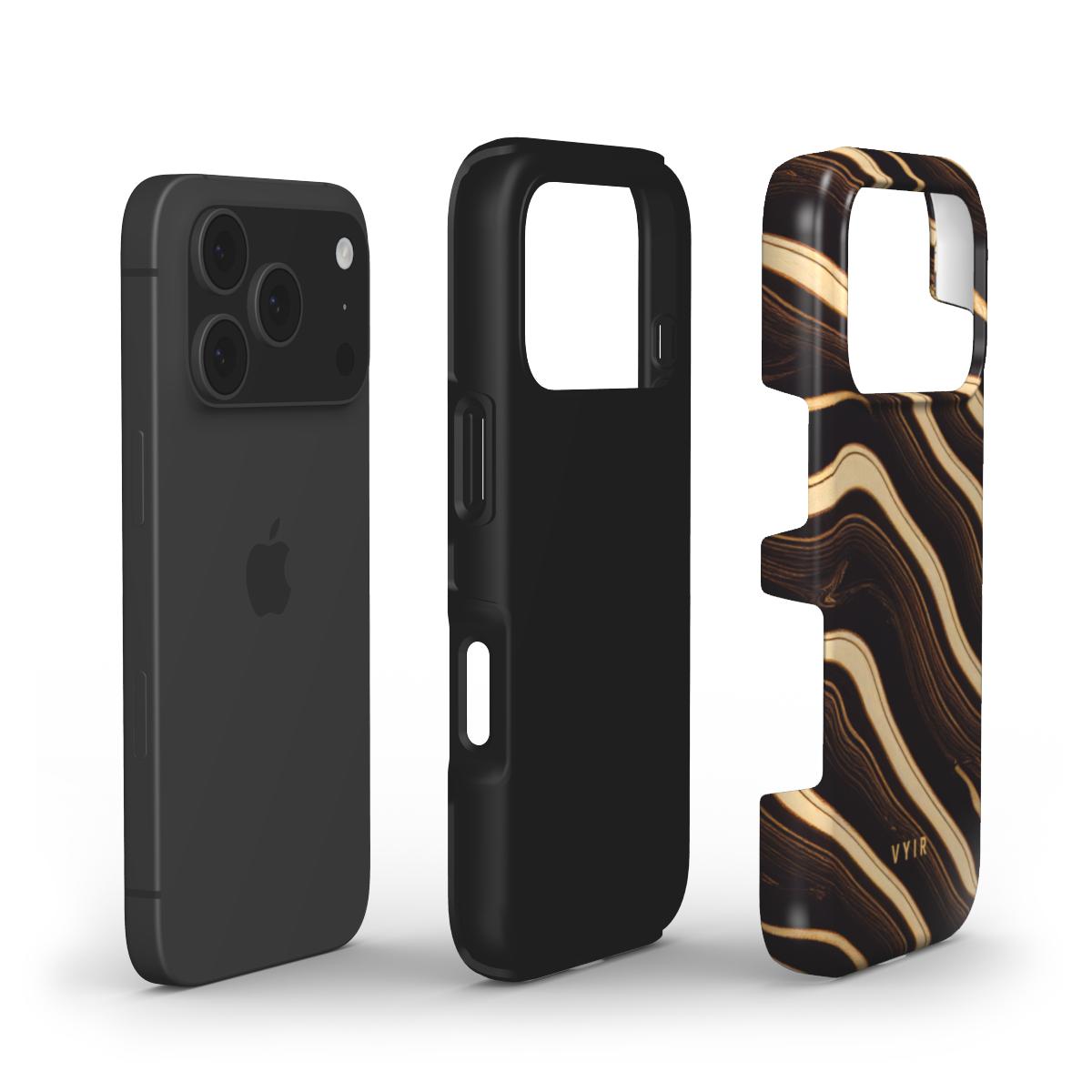 Obsidian Flow - Shockproof Phone Case - VYIR