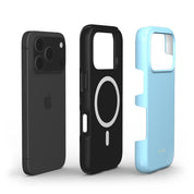 VYIR Signature Solid Colors, Light Blue - Shockproof MagSafe iPhone Case - VYIR