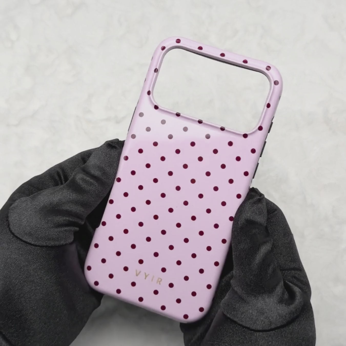 Tiny Polka Dots, Slikrosa - Tough Mobilcover
